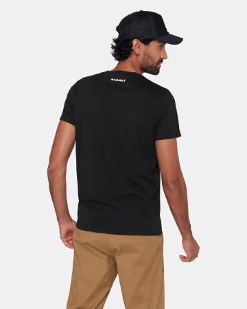 Tricou bumbac organic barbati MAMMUT CORE LOGO negru [2]