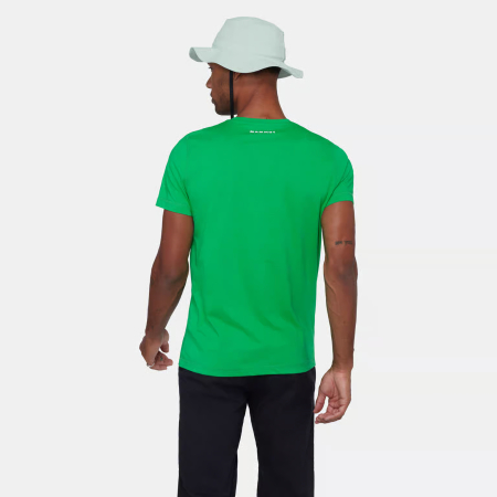 Tricou bumbac organic barbati MAMMUT CORE LOGO verde [2]