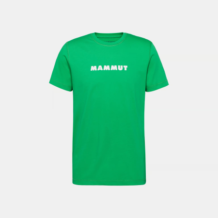 Outdoor - Tricou bumbac organic barbati MAMMUT CORE LOGO verde
