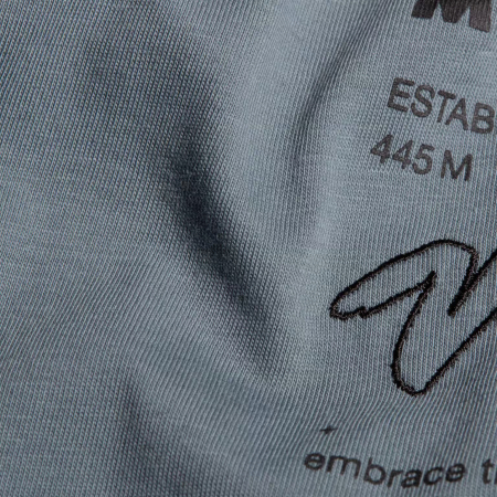 Tricou bumbac organic barbati MAMMUT CORE VERT gri [4]