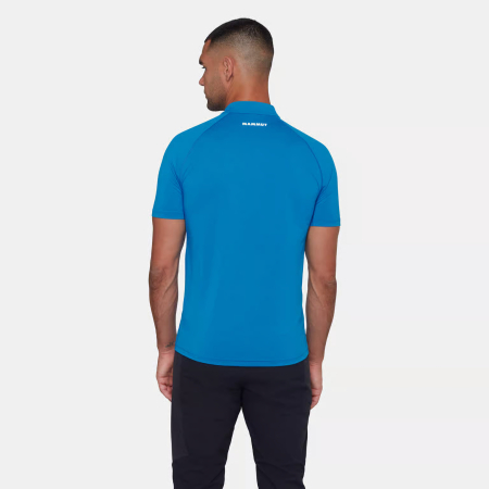 Tricou multifunctional fermoar 1/2 barbati MAMMUT DUCAN FL albastru [4]