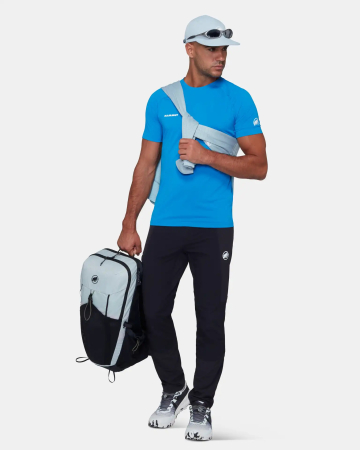 Tricou multifunctional barbati MAMMUT DUCAN FL  albastru [5]