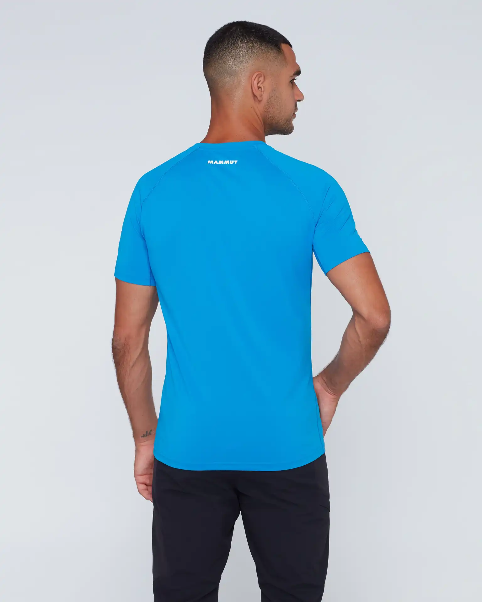 Tricou multifunctional barbati MAMMUT DUCAN FL  albastru [4]