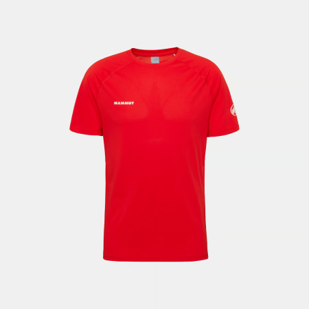 tricouri sport si outdoor - Tricou multifunctional barbati MAMMUT DUCAN FL rosu