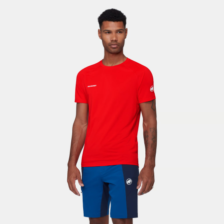 Tricou multifunctional barbati MAMMUT DUCAN FL rosu [1]