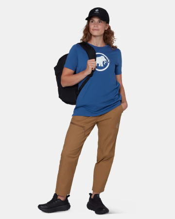 Tricou bumbac femei MAMMUT CORE CLASSIC albastru [4]