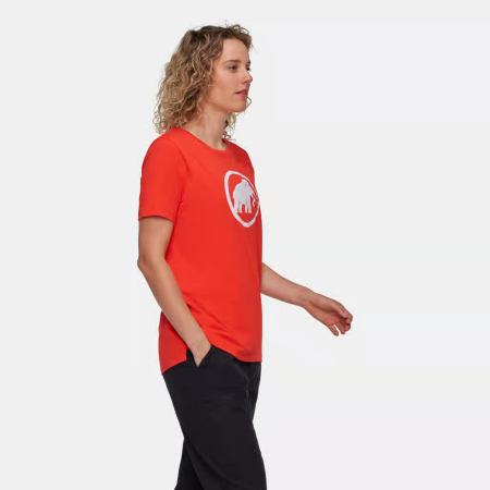 Tricou bumbac femei MAMMUT CORE CLASSIC rosu [3]