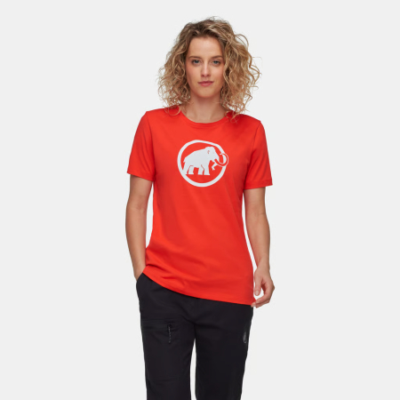 Tricou bumbac femei MAMMUT CORE CLASSIC rosu [1]