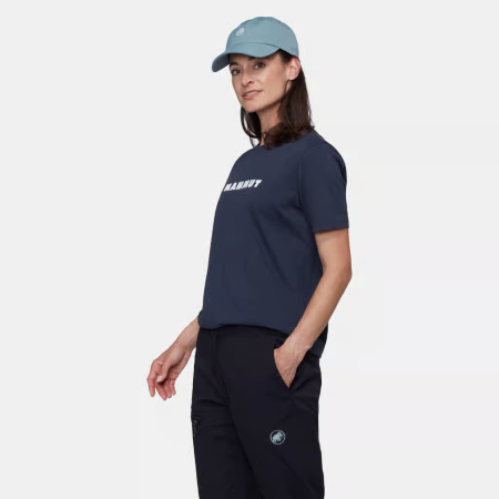 Tricou bumbac femei MAMMUT CORE LOGO bleumarin [3]