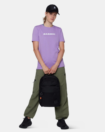 Tricou bumbac femei MAMMUT CORE LOGO mov [5]