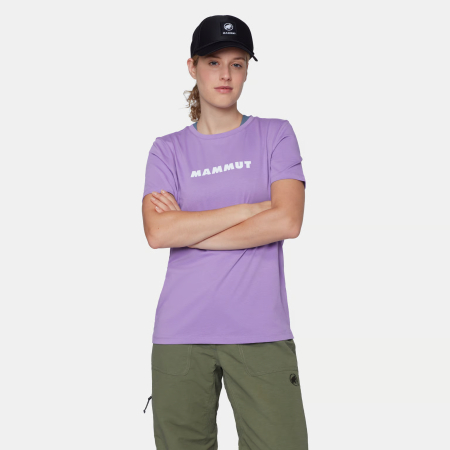 Tricou bumbac femei MAMMUT CORE LOGO mov [1]