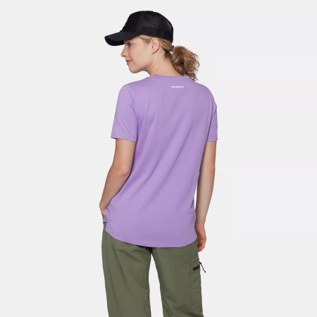 Tricou bumbac femei MAMMUT CORE LOGO mov [2]