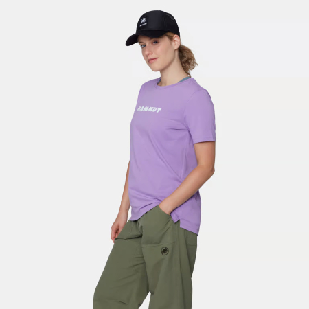 Tricou bumbac femei MAMMUT CORE LOGO mov [3]