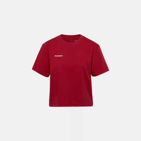 Articole femei - Tricou scurt bumbac femei MAMMUT MINI LOGO rosu