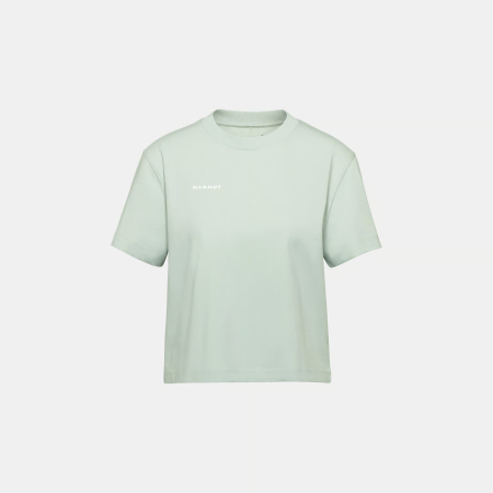 Articole femei - Tricou scurt bumbac femei MAMMUT MINI LOGO vernil