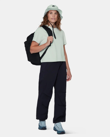 Tricou scurt bumbac femei MAMMUT MINI LOGO vernil [5]