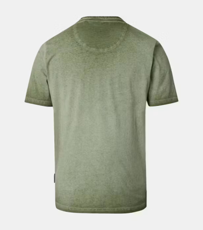Tricou Henley bumbac barbati CASA MODA kaki [1]