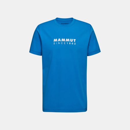 Tricouri - Tricou drumetie bumbac organic barbati MAMMUT CORE LOGO albastru