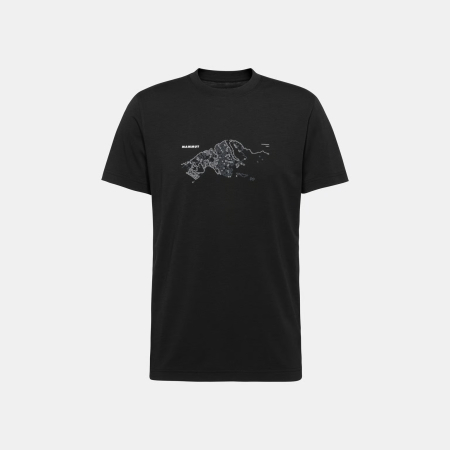 tricouri sport si outdoor - Tricou drumetie barbati MAMMUT MOUNTAIN FRUENDENHORN negru