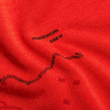 Tricou drumetie barbati MAMMUT MOUNTAIN FRUENDENHORN rosu [5]