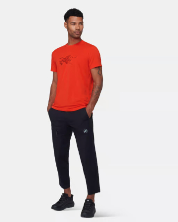 Tricou drumetie barbati MAMMUT MOUNTAIN FRUENDENHORN rosu [4]