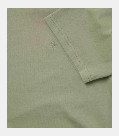 Tricou O-neck bumbac barbati CASA MODA 004200 oliv deschis [3]