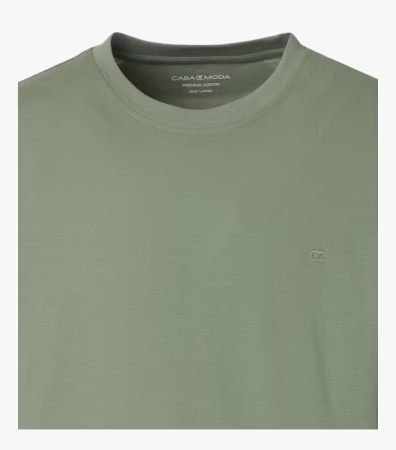 Tricou O-neck bumbac barbati CASA MODA 00420  oliv [2]