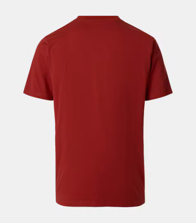 Tricou O-neck bumbac barbati CASA MODA 004200 caramiziu [1]