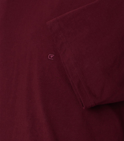 Tricou O-neck bumbac barbati CASA MODA 00420 visiniu inchis [3]