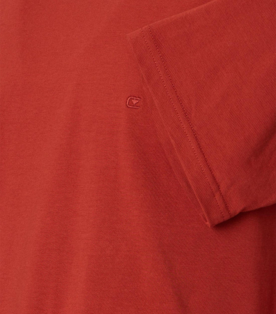 Tricou O-neck bumbac barbati CASA MODA 00420 corai inchis [3]