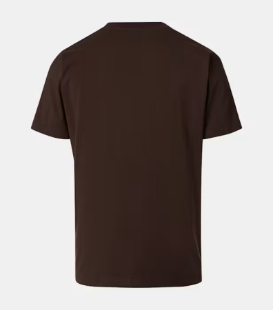 Tricou O-neck bumbac barbati CASA MODA 004200 maro inchis [1]