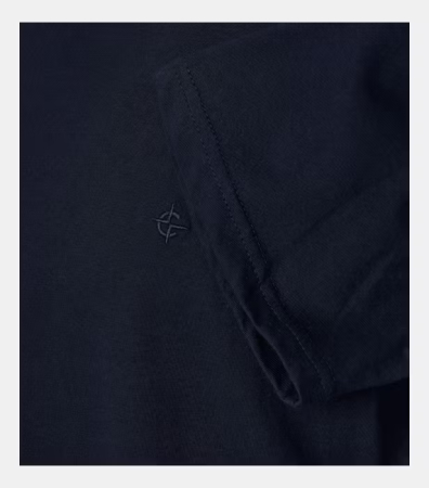 Set 2 tricou bumbac O-neck barbati CASA MODA bleumarin [3]