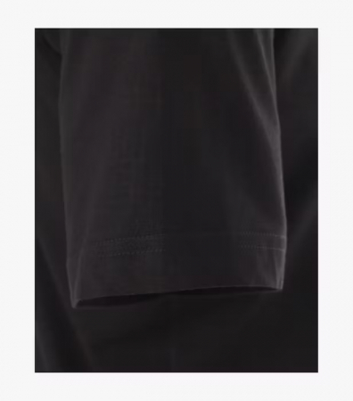 Tricou O-neck bumbac barbati CASA MODA 092500 negru - set 2 bucati [3]