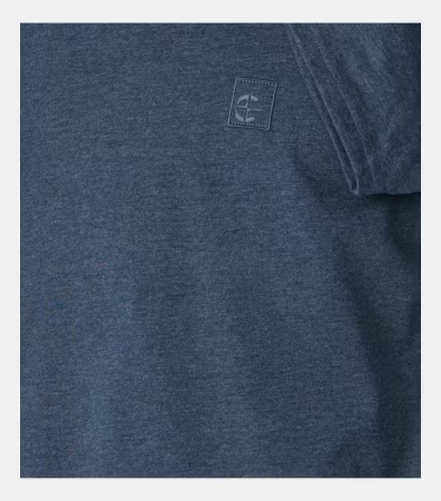Tricou O Neck barbati CASA MODA albastru inchis [3]