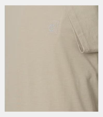 Tricou O Neck barbati CASA MODA bej [3]
