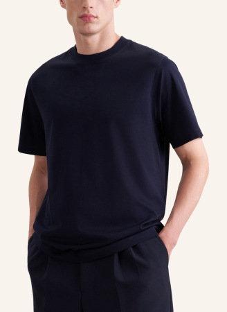 Tricou bumbac guler rotund barbati SEIDENSTICKER bleumarin [1]