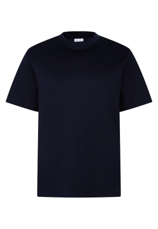 tricouri maneca scurta - Tricou bumbac guler rotund barbati SEIDENSTICKER bleumarin