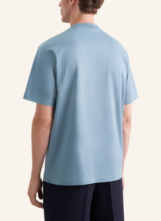 Tricou bumbac guler rotund barbati SEIDENSTICKER verde [3]