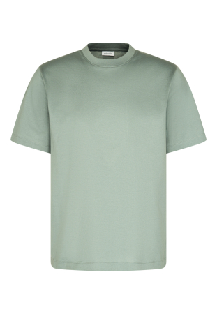 Tricouri - Tricou bumbac barbati O Neck SEIDENSTICKER vernil uni