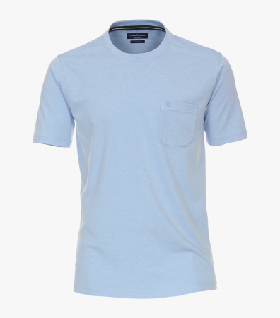 Tricouri - Tricou O-neck barbati CASA MODA bleu