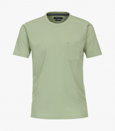 Tricouri - Tricou O-neck barbati CASA MODA vernil