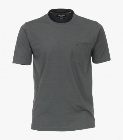 Tricouri - Tricou O-neck barbati CASA MODA oliv