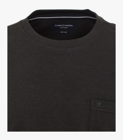 Tricou O-neck barbati CASA MODA antracit [2]