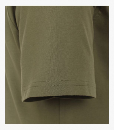 Tricou O Neck bumbac CASA MODA "Sunshine State" oliv [3]