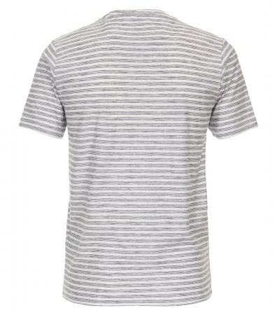 Tricou O-neck bumbac barbati CASA MODA alb dungulite [1]