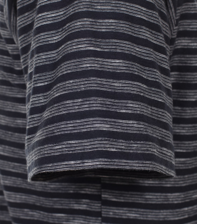Tricou O-neck bumbac barbati CASA MODA bleumarin dungulite [3]