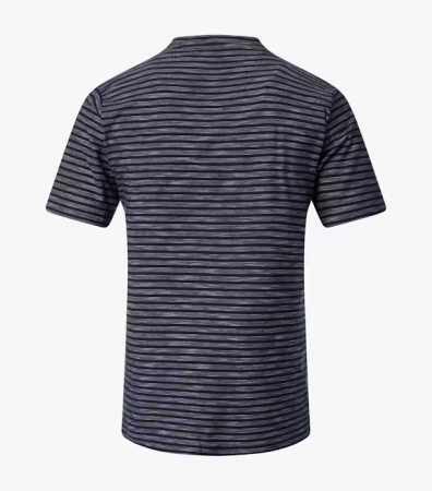Tricou O Neck bumbac barbati CASA MODA bleumarin dungulite [1]