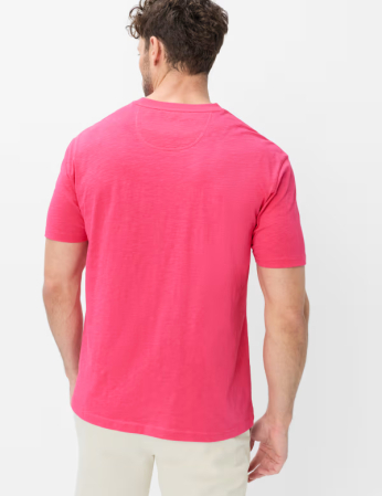 Tricou O Neck bumbac barbati BRAX TROY  roz [2]
