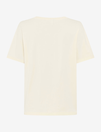 Tricou bumbac guler rotund femei BRAX CAELEN crem model floral [3]