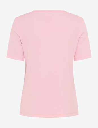 Tricou O Neck bumbac femei BRAX CARINA S  roz [6]